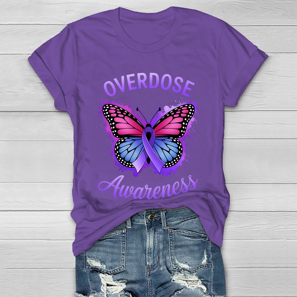 Overdose Awareness  Healthwear T-shirt