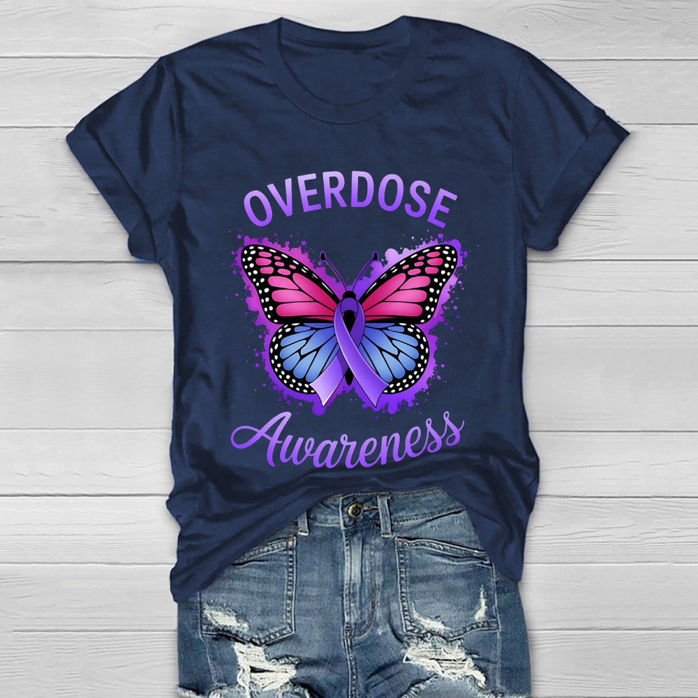 Overdose Awareness  Healthwear T-shirt