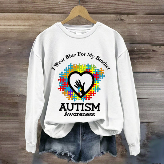 I Wear Blue For My Brother Sweatshirt