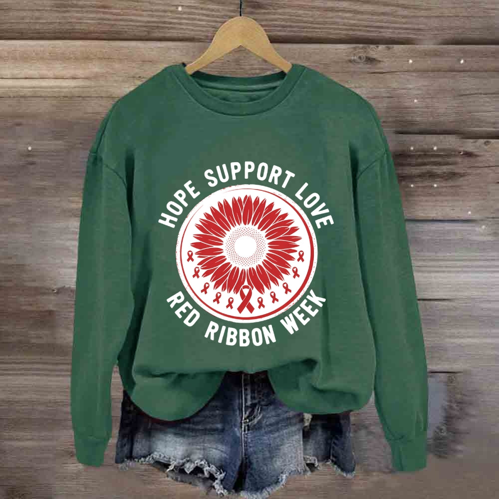 Hope Support Love Sweatshirt