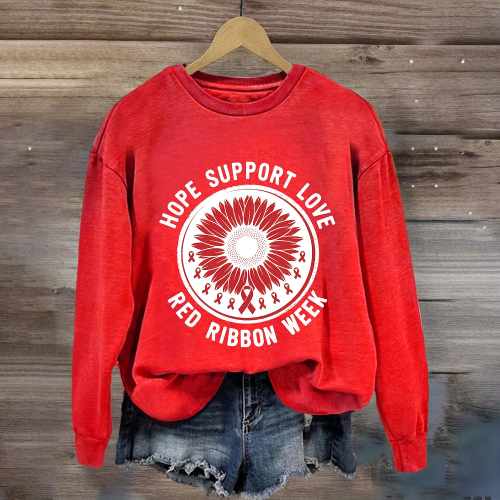 Hope Support Love Sweatshirt