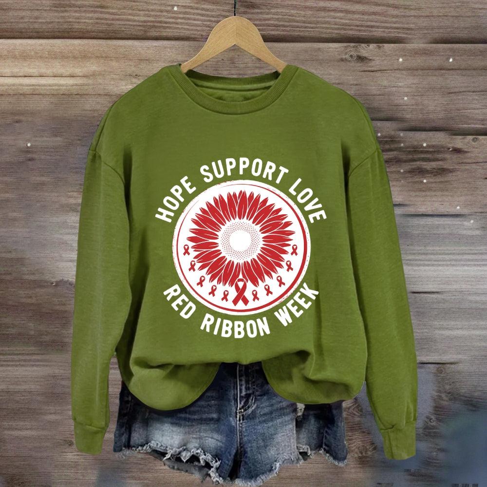 Hope Support Love Sweatshirt