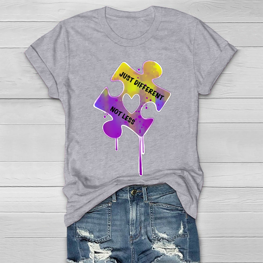 Just Different Not Less  Healthwear T-shirt