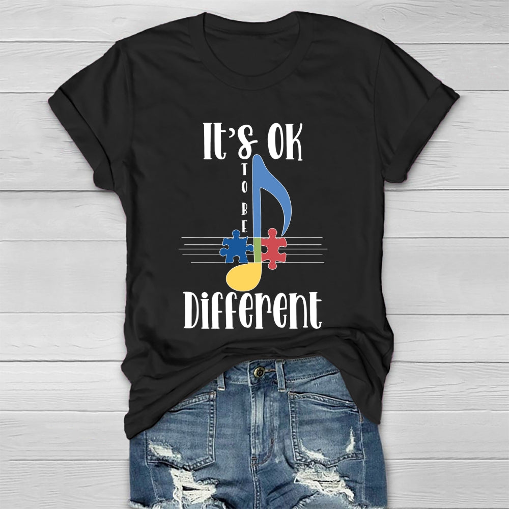 It's Ok To Be Different Healthwear T-shirt