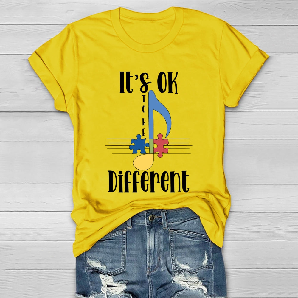 It's Ok To Be Different Healthwear T-shirt