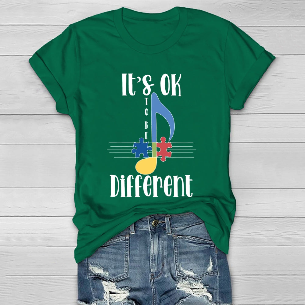 It's Ok To Be Different Healthwear T-shirt