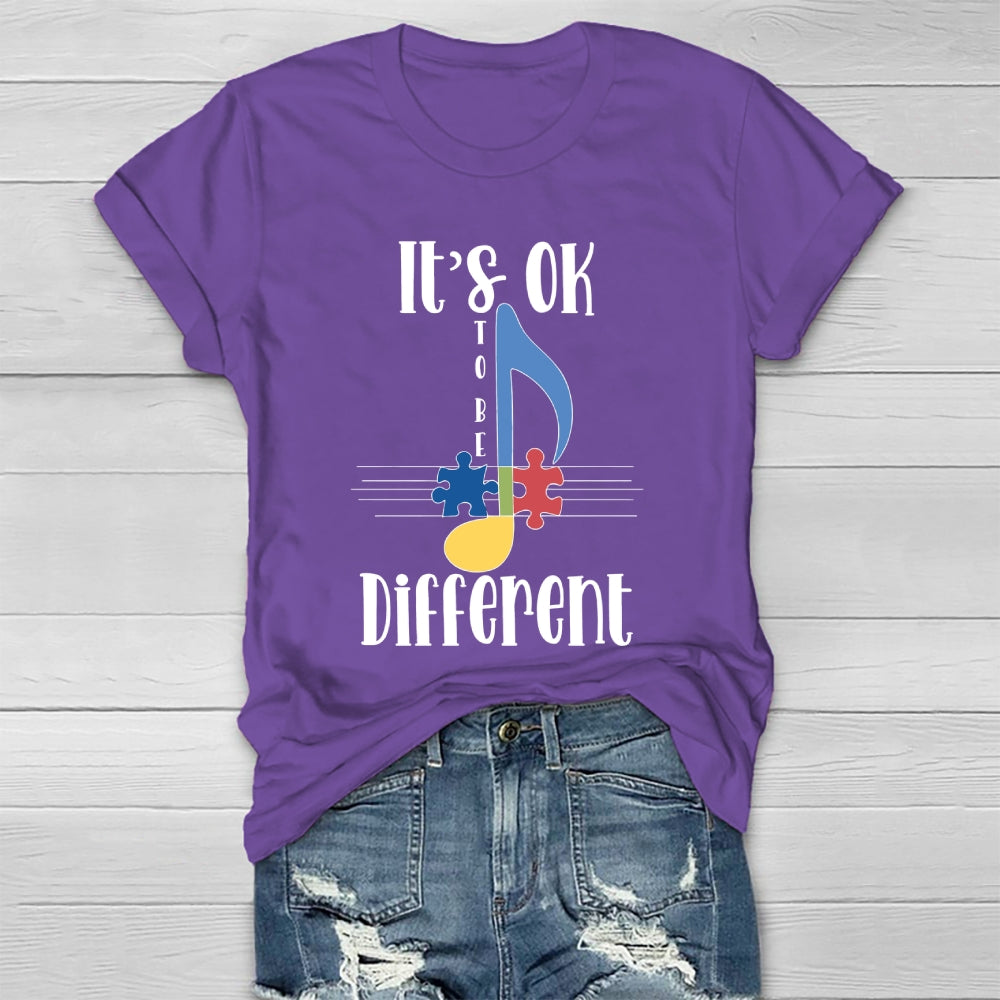 It's Ok To Be Different Healthwear T-shirt