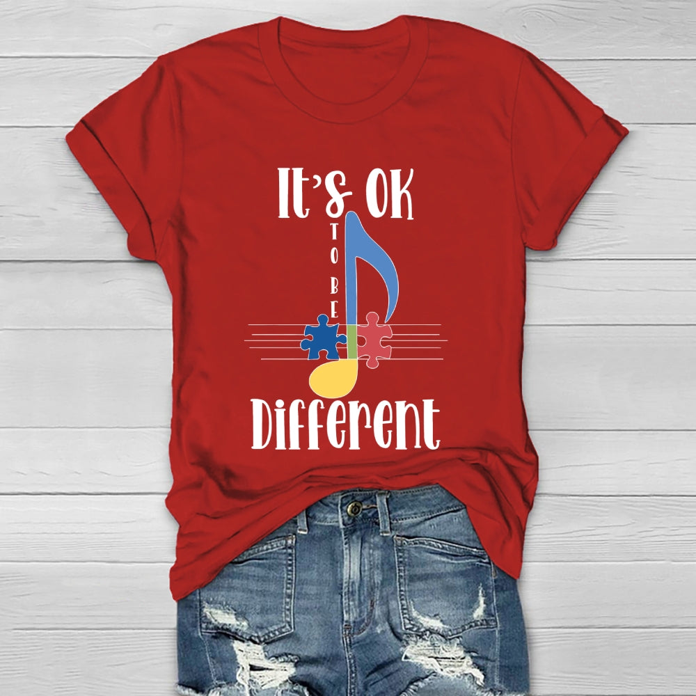 It's Ok To Be Different Healthwear T-shirt