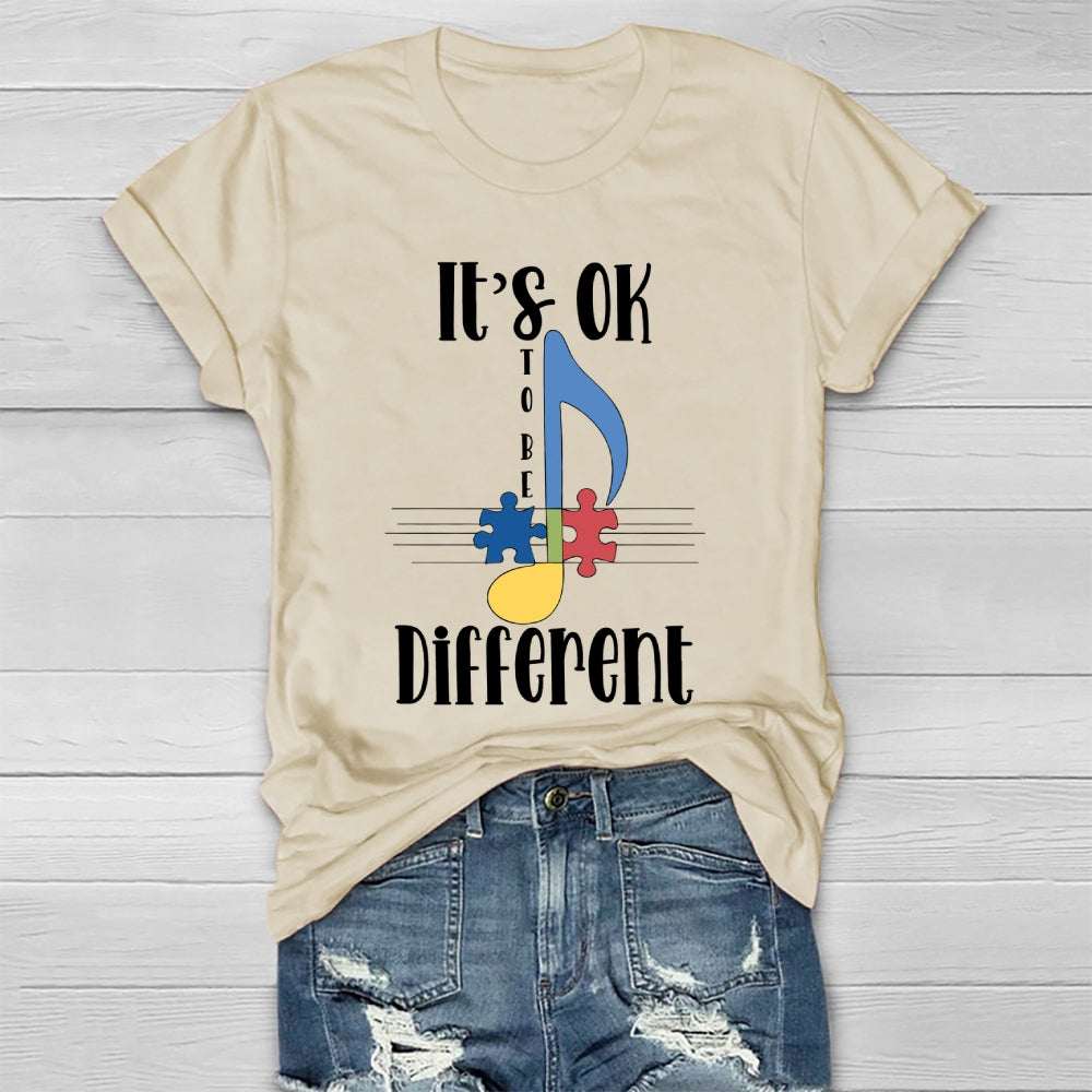 It's Ok To Be Different Healthwear T-shirt