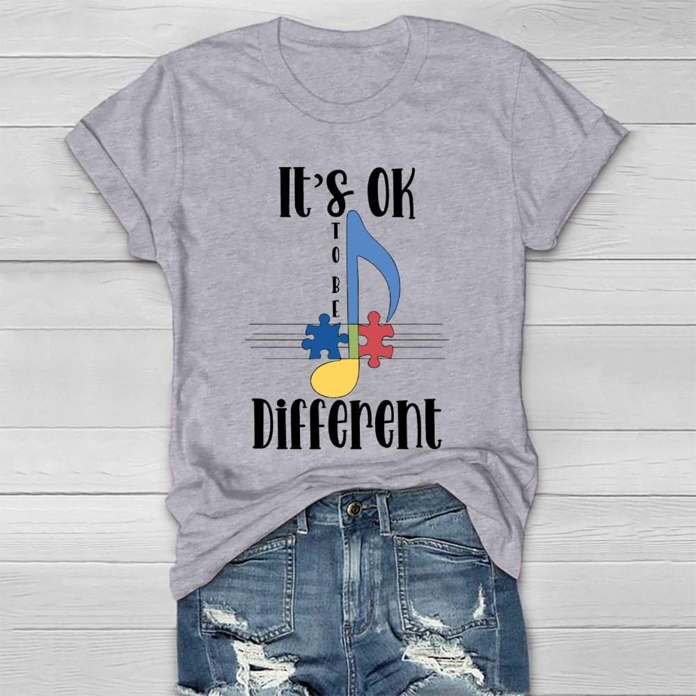 It's Ok To Be Different Healthwear T-shirt