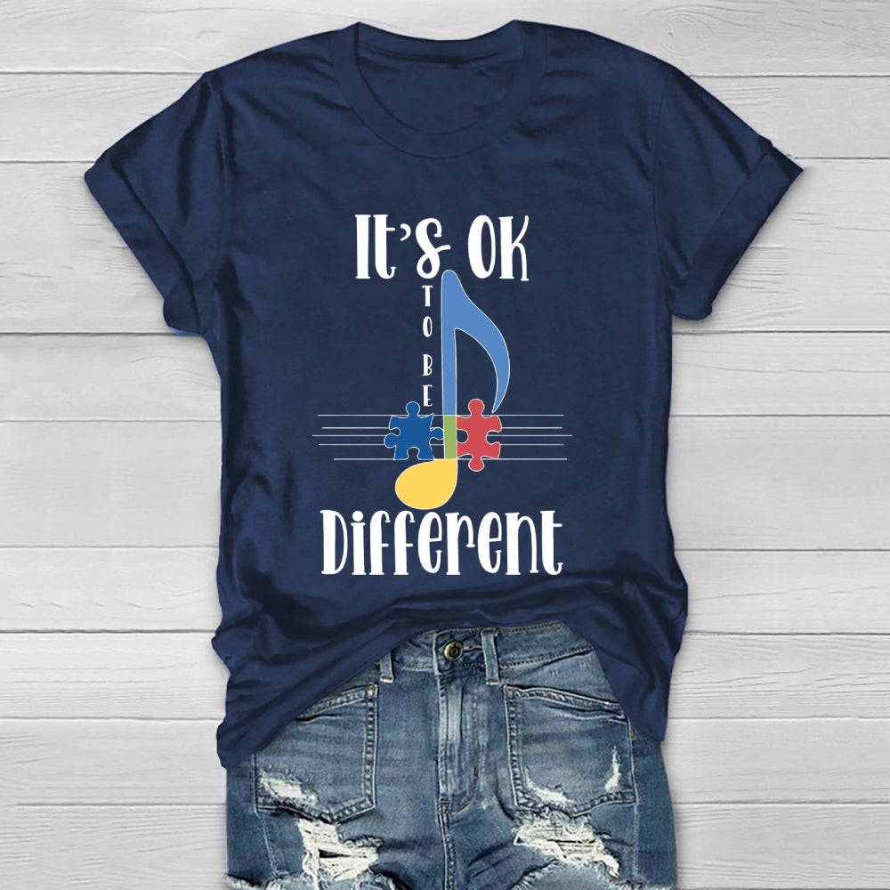 It's Ok To Be Different Healthwear T-shirt