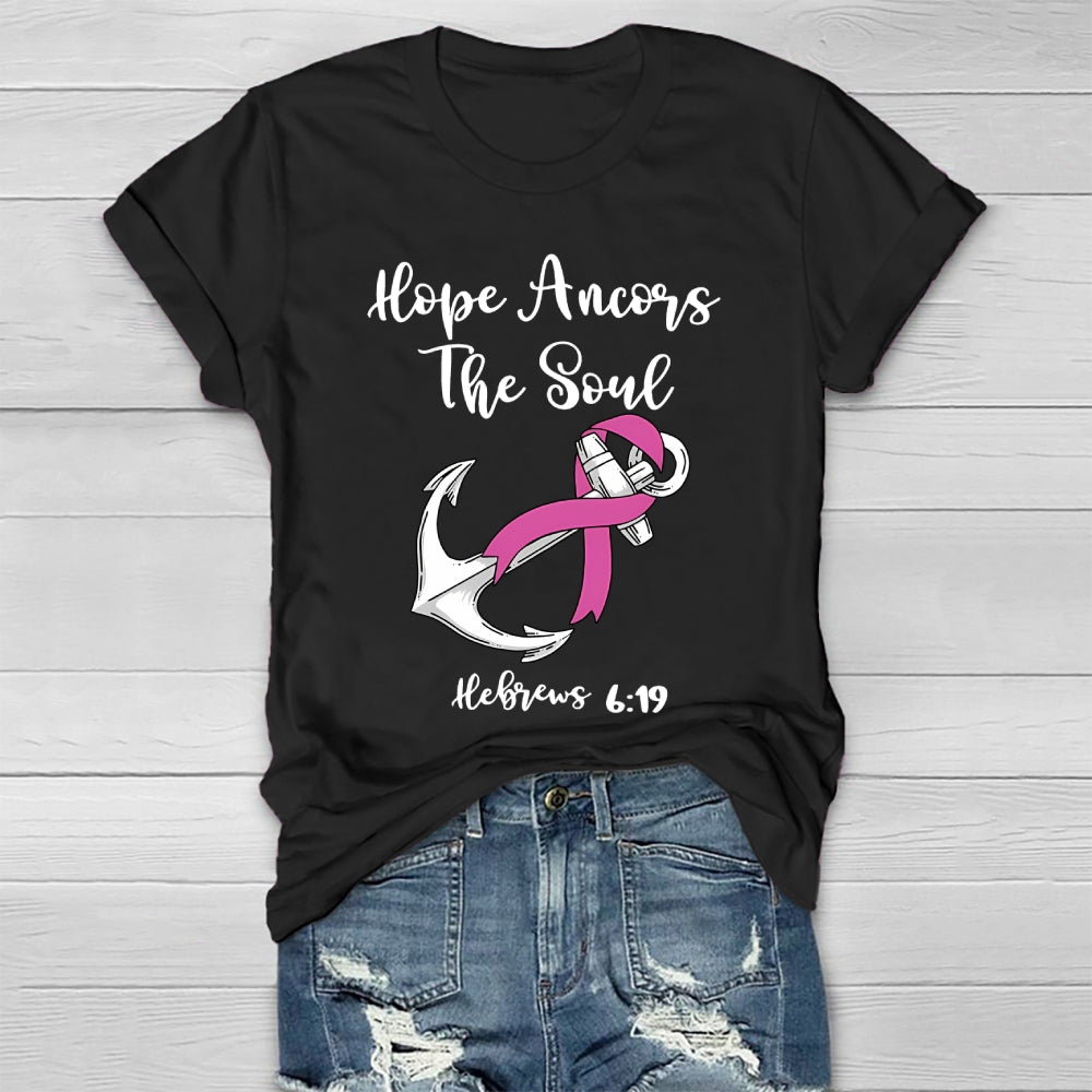 Hope Anchors The Soul  Healthwear T-shirt