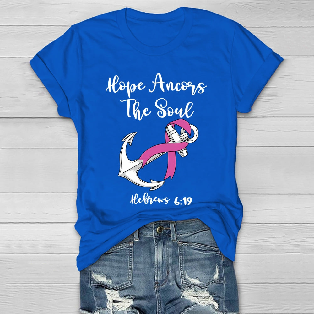Hope Anchors The Soul  Healthwear T-shirt