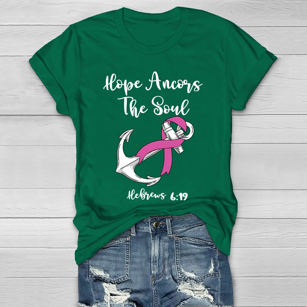 Hope Anchors The Soul  Healthwear T-shirt