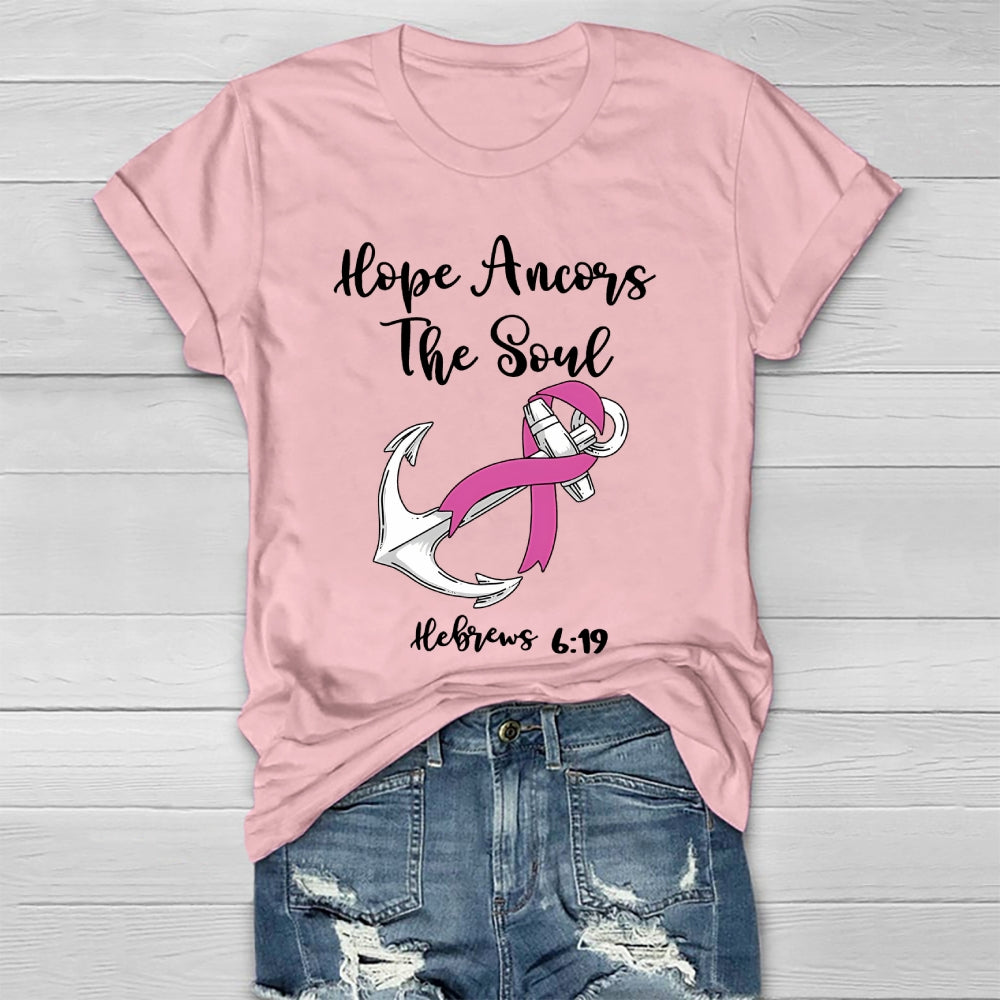 Hope Anchors The Soul  Healthwear T-shirt