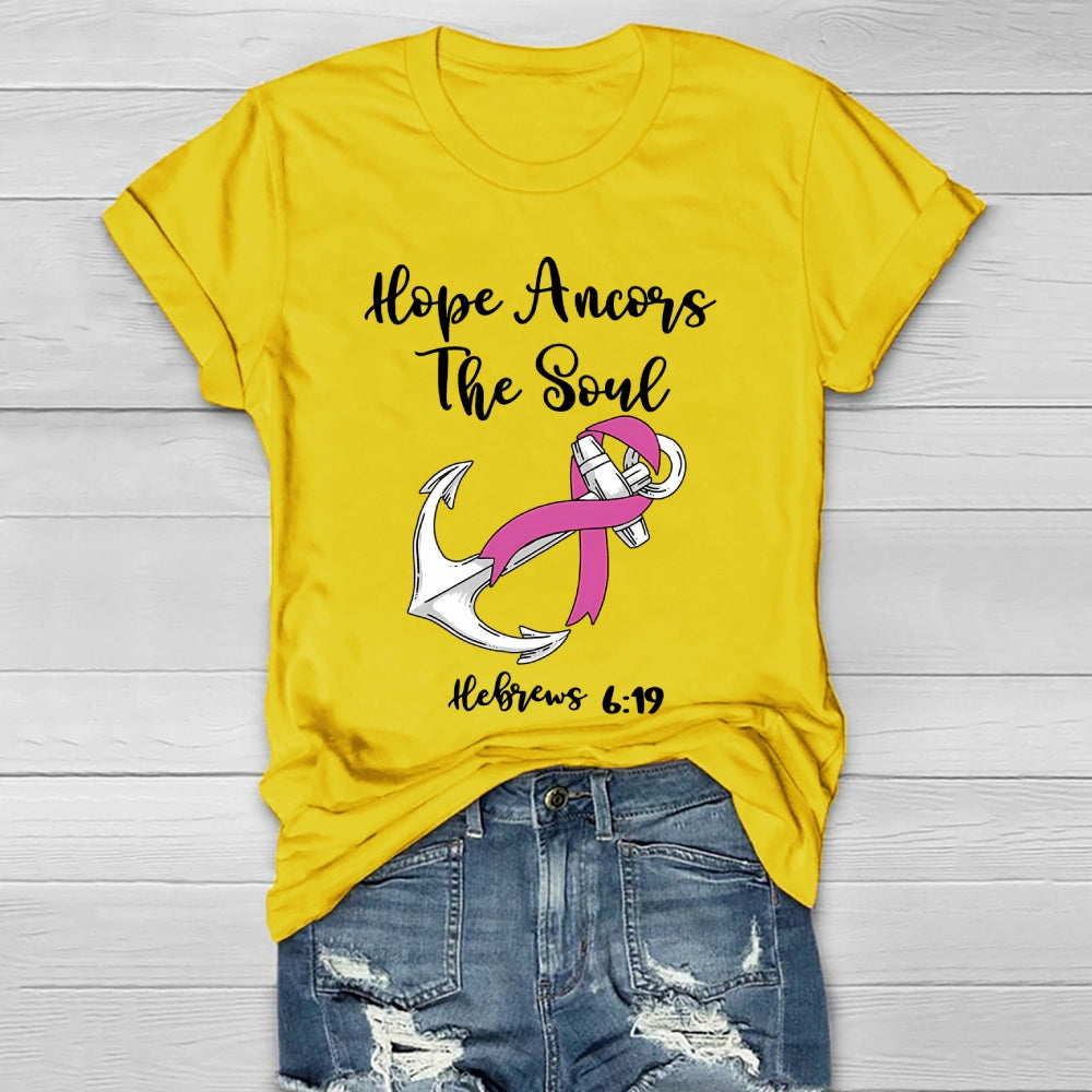 Hope Anchors The Soul  Healthwear T-shirt