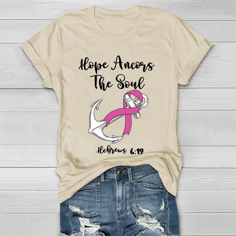 Hope Anchors The Soul  Healthwear T-shirt