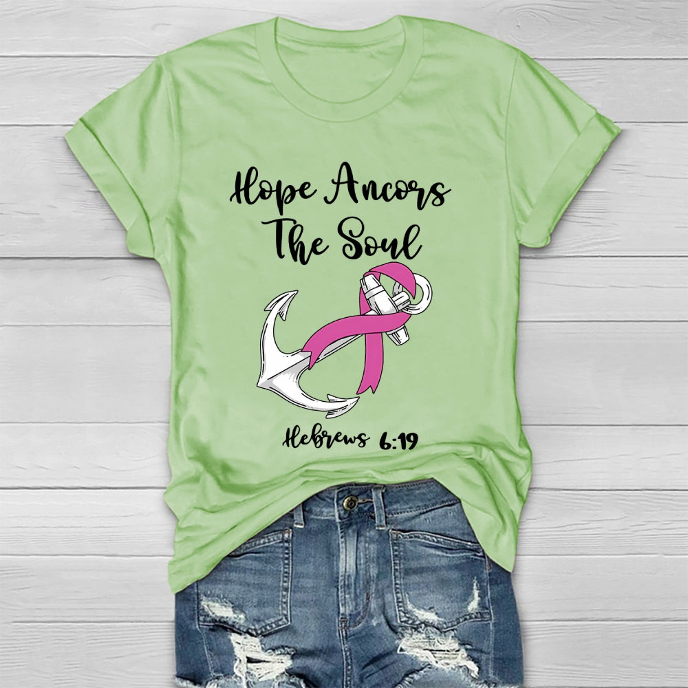 Hope Anchors The Soul  Healthwear T-shirt