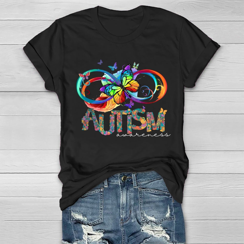 Autism Awareness Butterfly Healthwear T-shirt