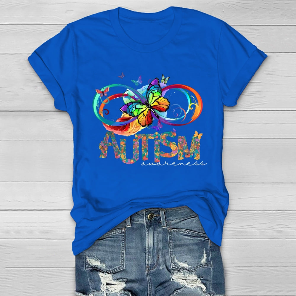 Autism Awareness Butterfly Healthwear T-shirt