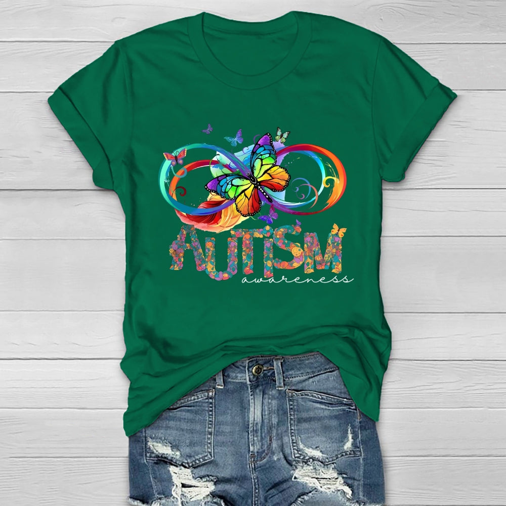 Autism Awareness Butterfly Healthwear T-shirt