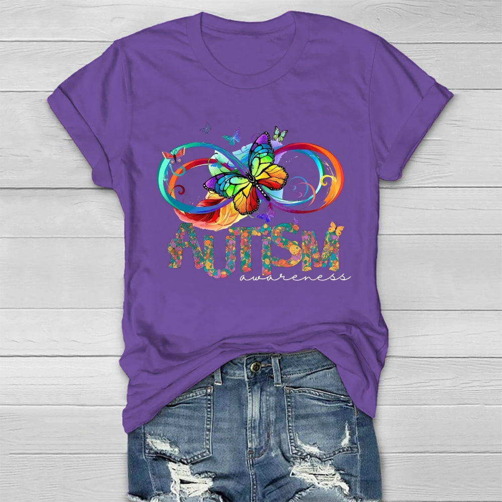 Autism Awareness Butterfly Healthwear T-shirt