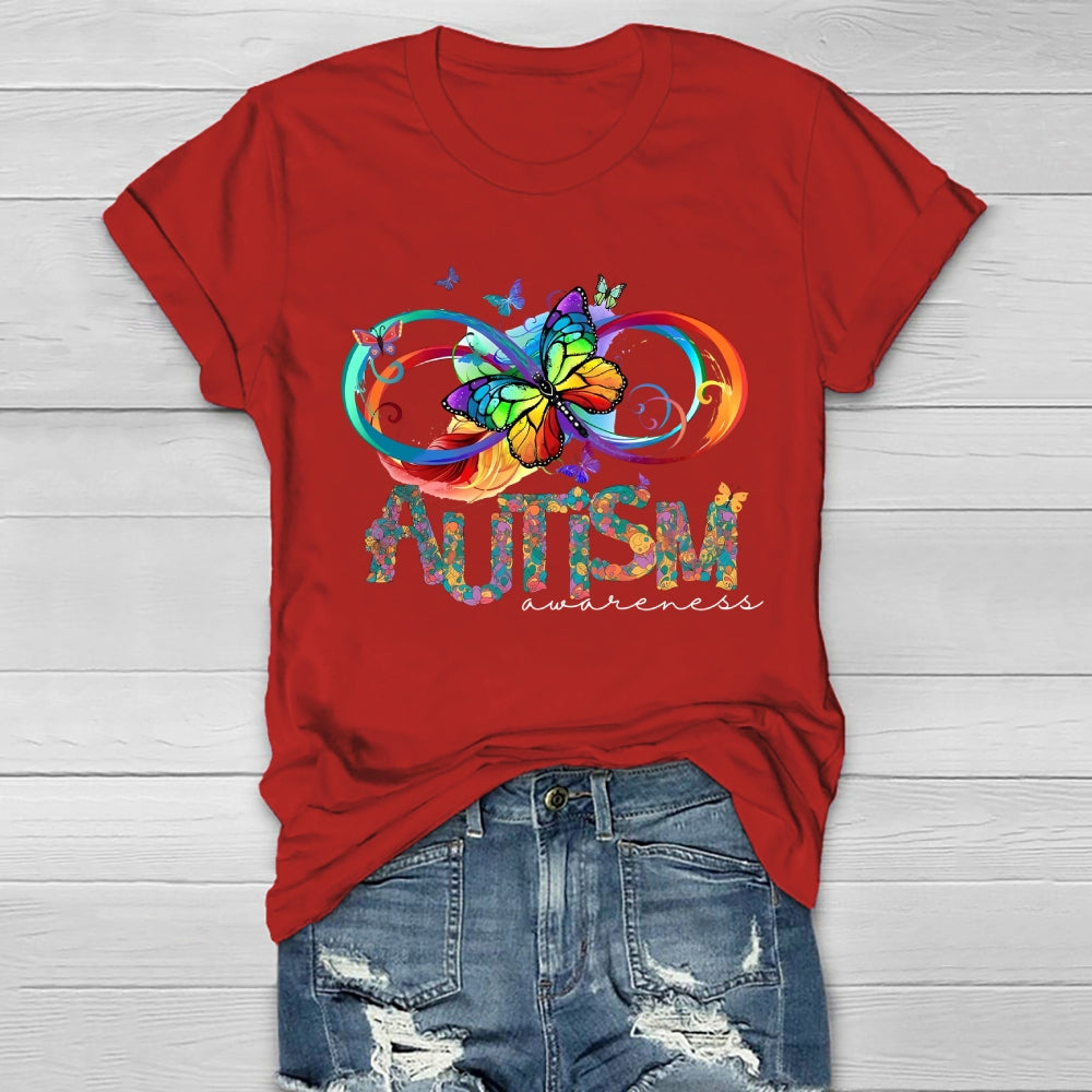 Autism Awareness Butterfly Healthwear T-shirt
