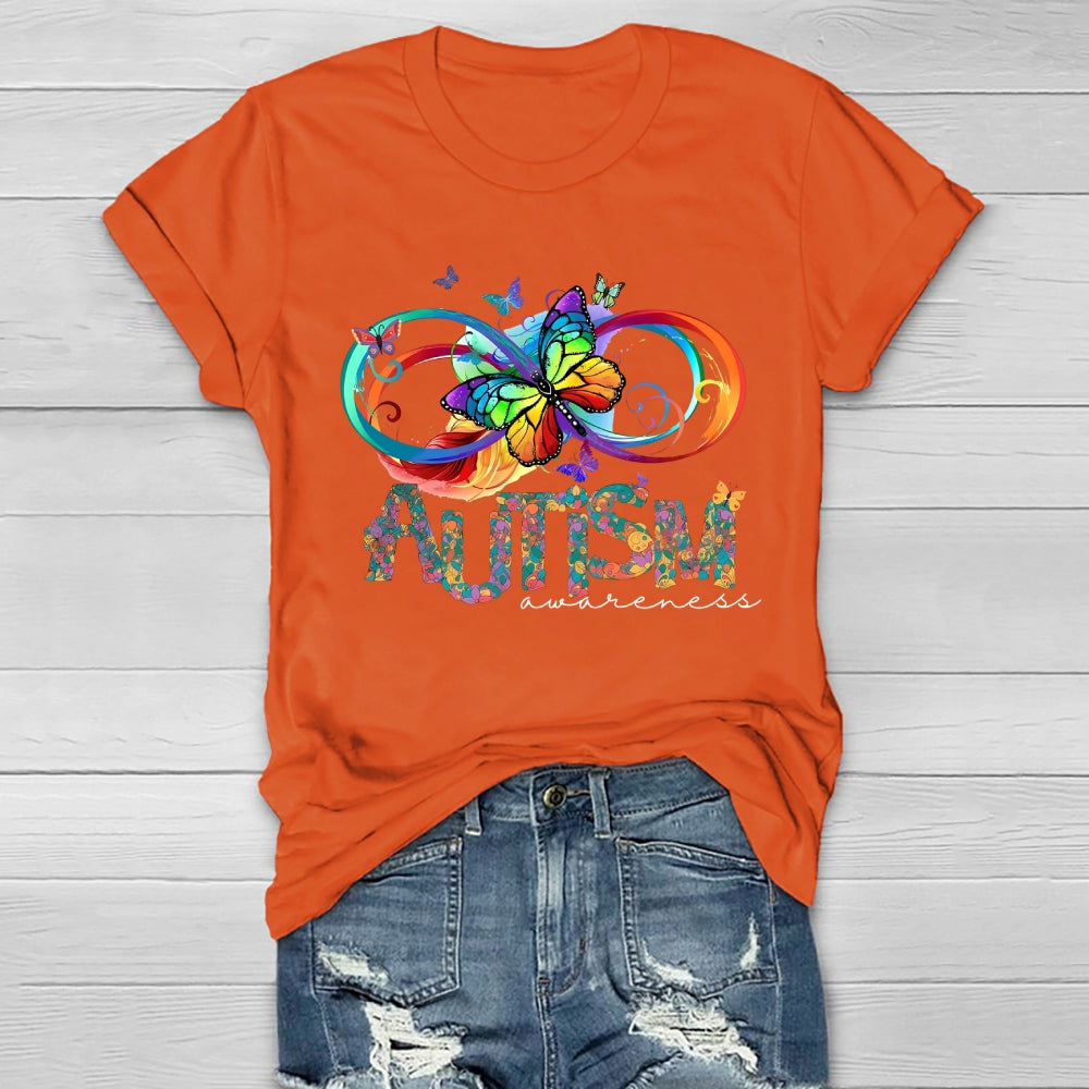 Autism Awareness Butterfly Healthwear T-shirt