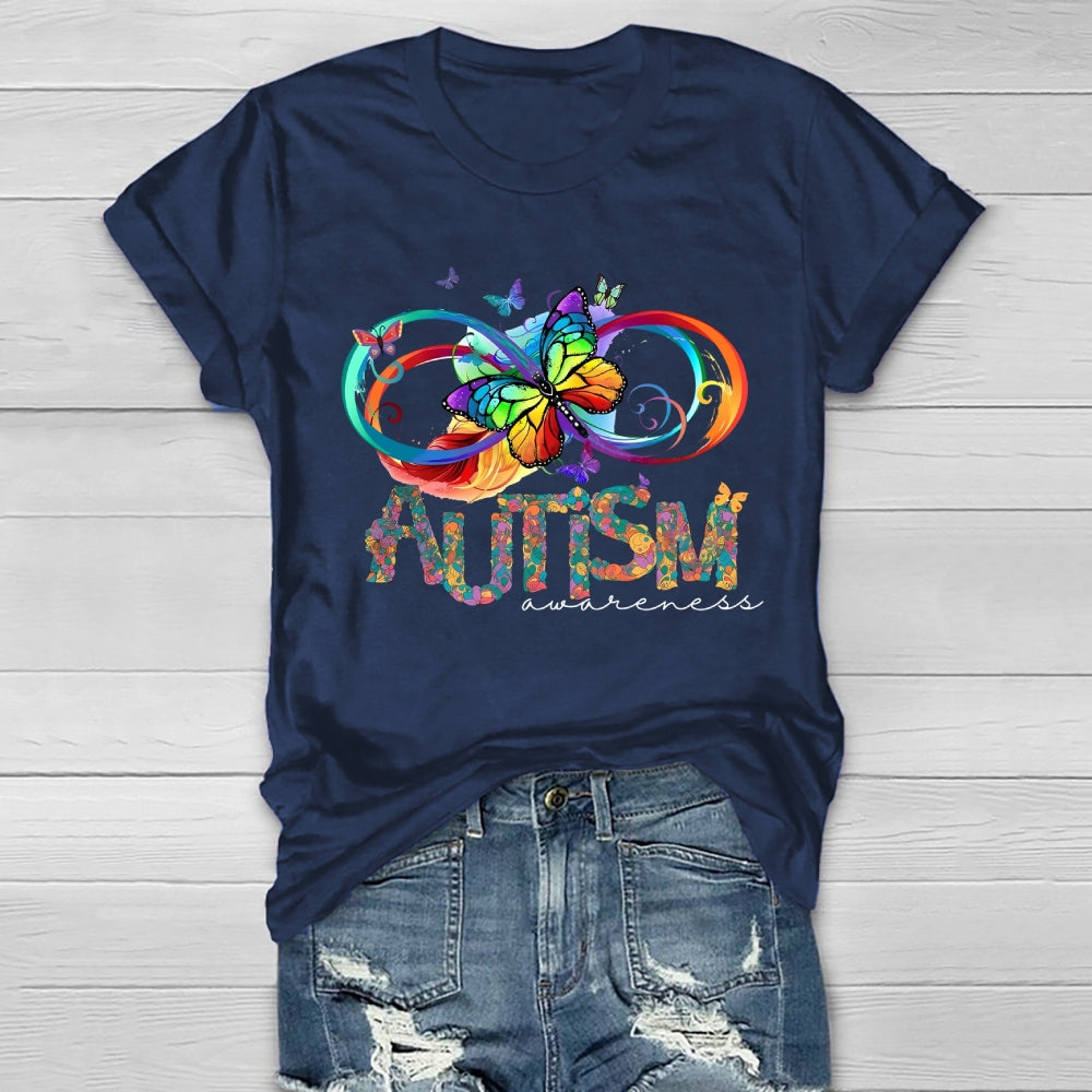Autism Awareness Butterfly Healthwear T-shirt