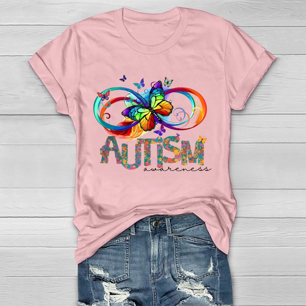 Autism Awareness Butterfly Healthwear T-shirt
