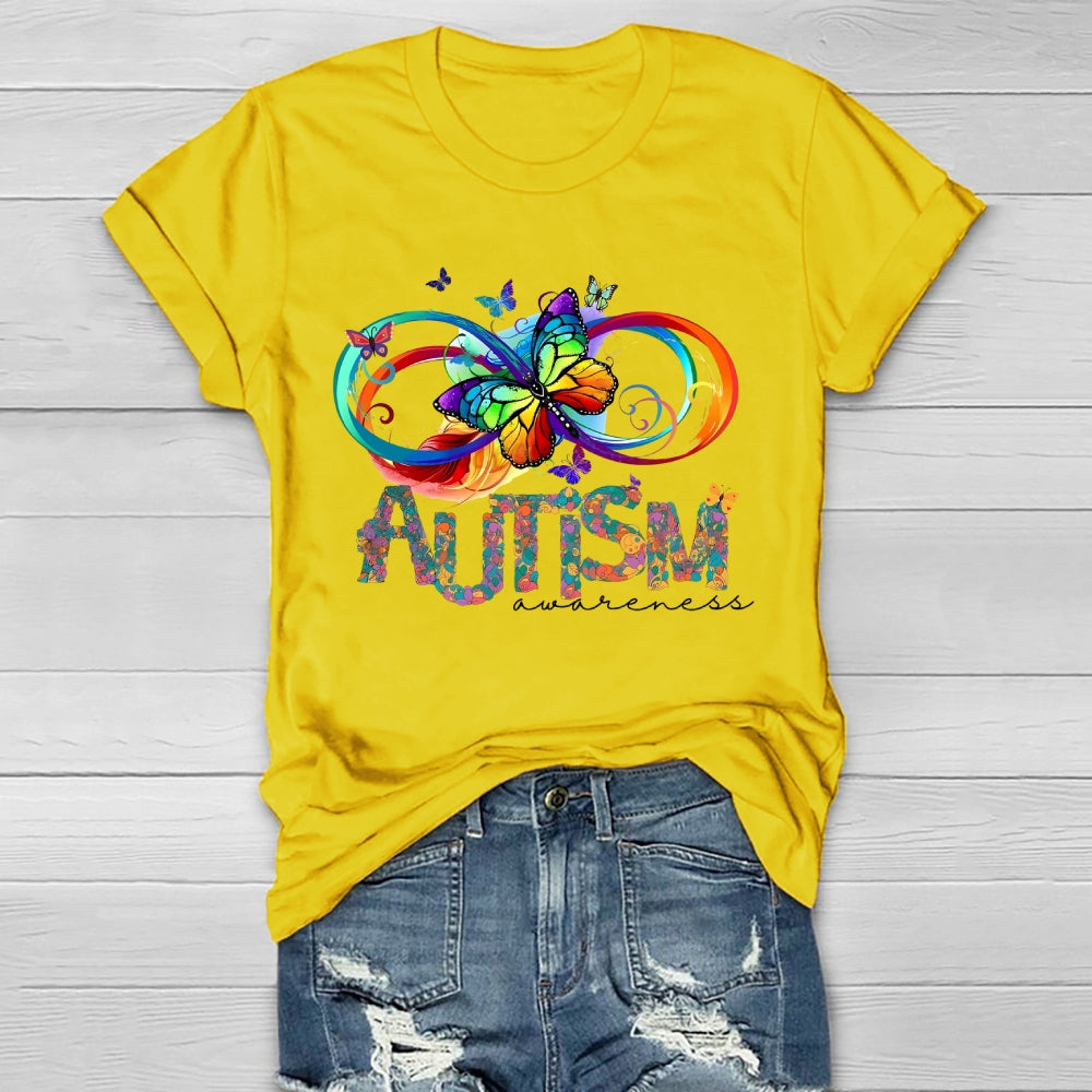 Autism Awareness Butterfly Healthwear T-shirt