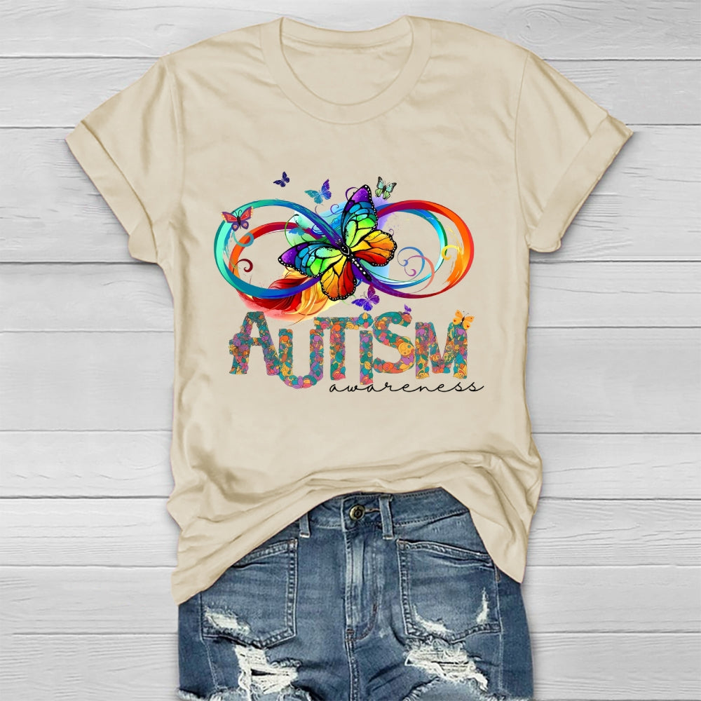 Autism Awareness Butterfly Healthwear T-shirt