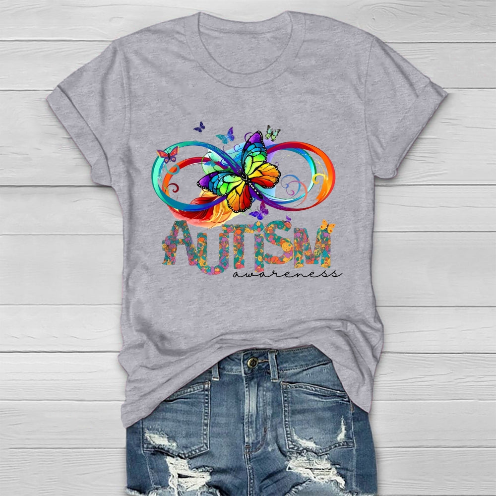 Autism Awareness Butterfly Healthwear T-shirt