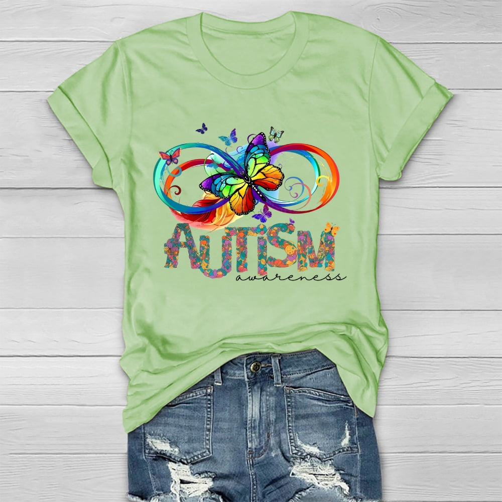 Autism Awareness Butterfly Healthwear T-shirt