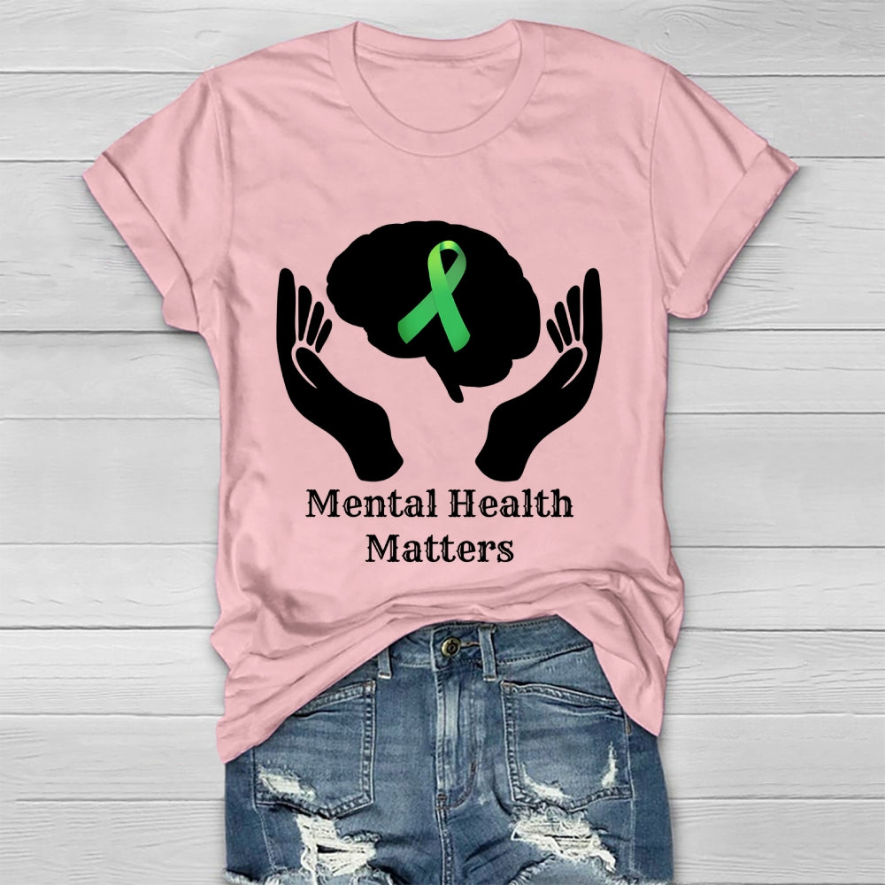Mental Health Matters Brain Healthwear T-shirt