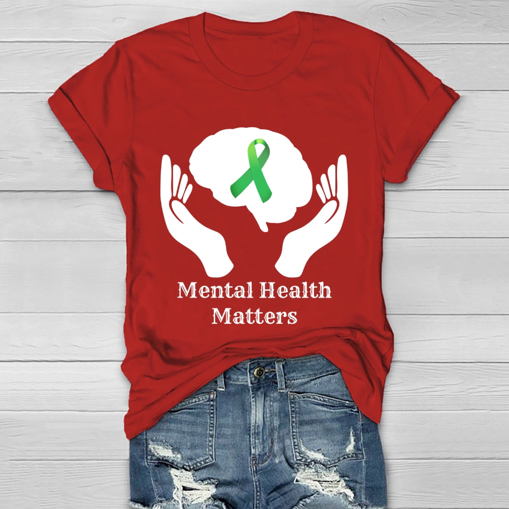 Mental Health Matters Brain Healthwear T-shirt