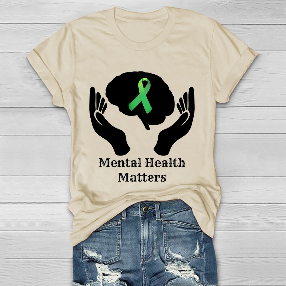 Mental Health Matters Brain Healthwear T-shirt