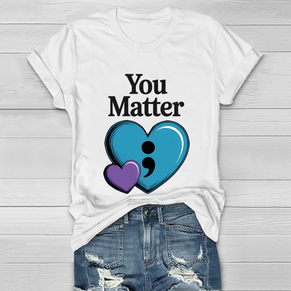 You Matter Healthwear T-shirt