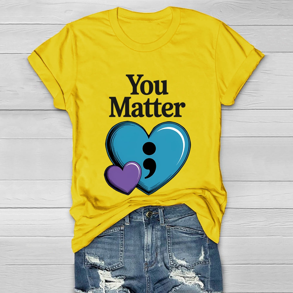 You Matter Healthwear T-shirt