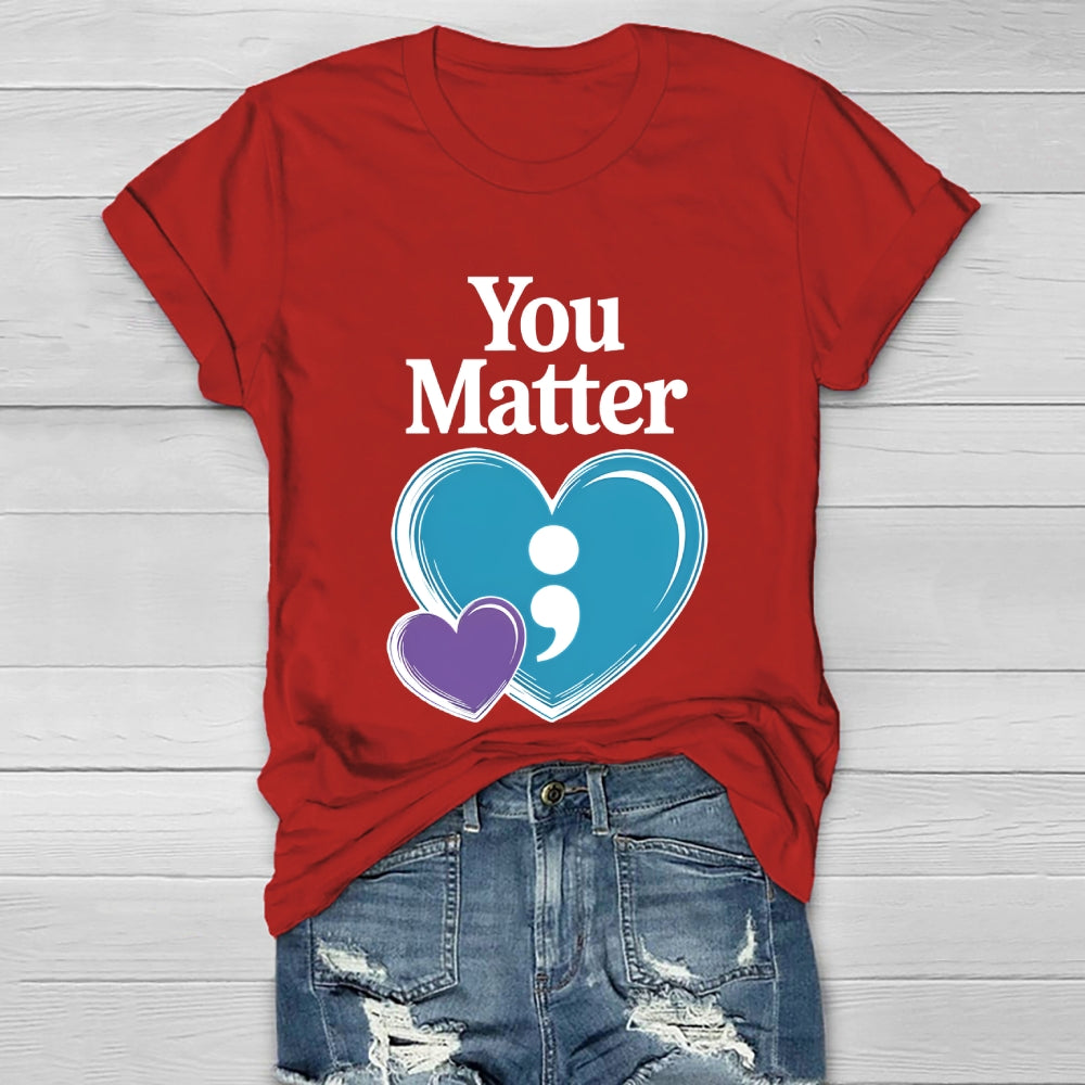 You Matter Healthwear T-shirt