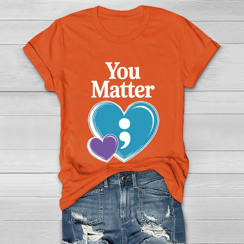 You Matter Healthwear T-shirt