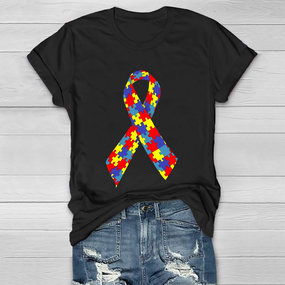 Autism Ribbon Healthwear T-shirt