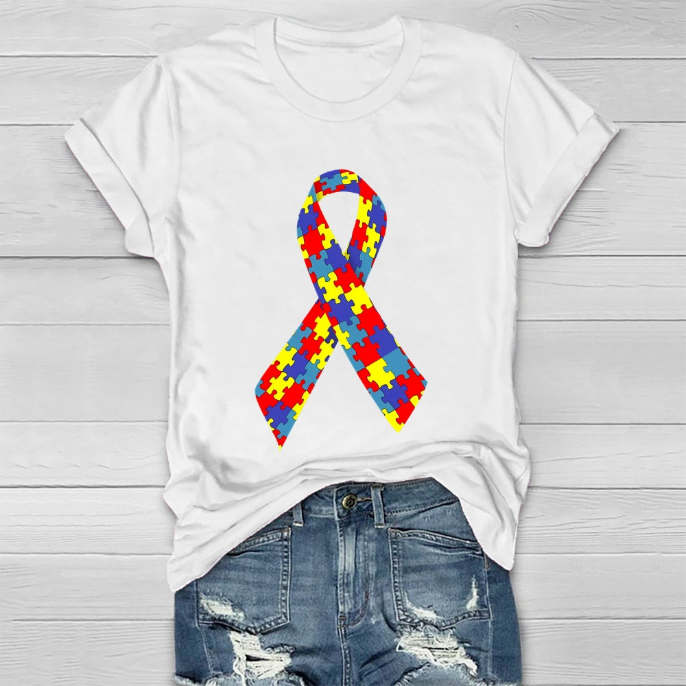 Autism Ribbon Healthwear T-shirt
