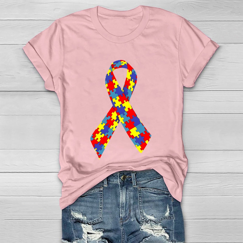 Autism Ribbon Healthwear T-shirt