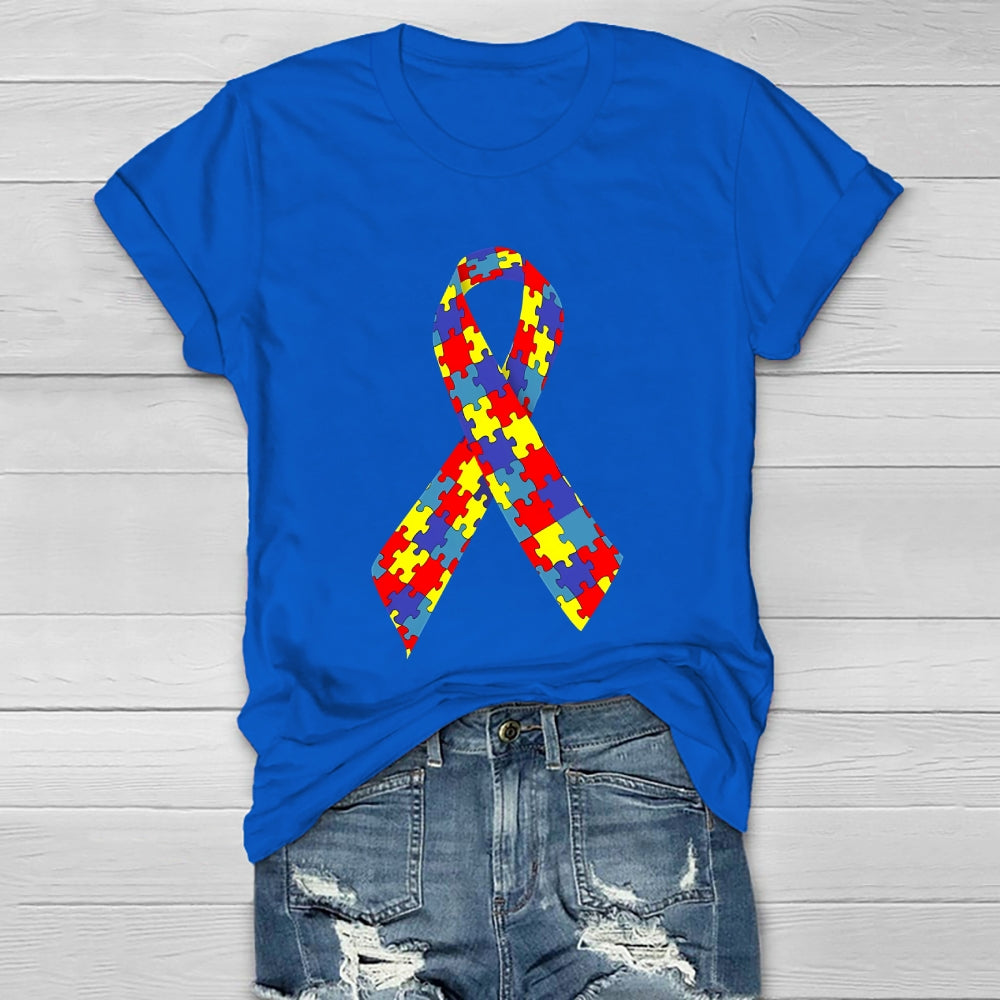 Autism Ribbon Healthwear T-shirt