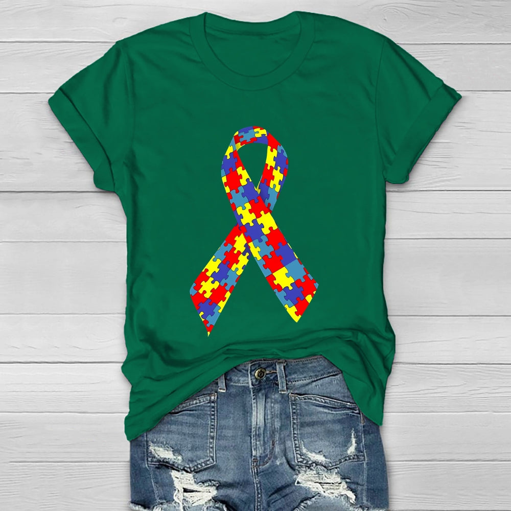 Autism Ribbon Healthwear T-shirt