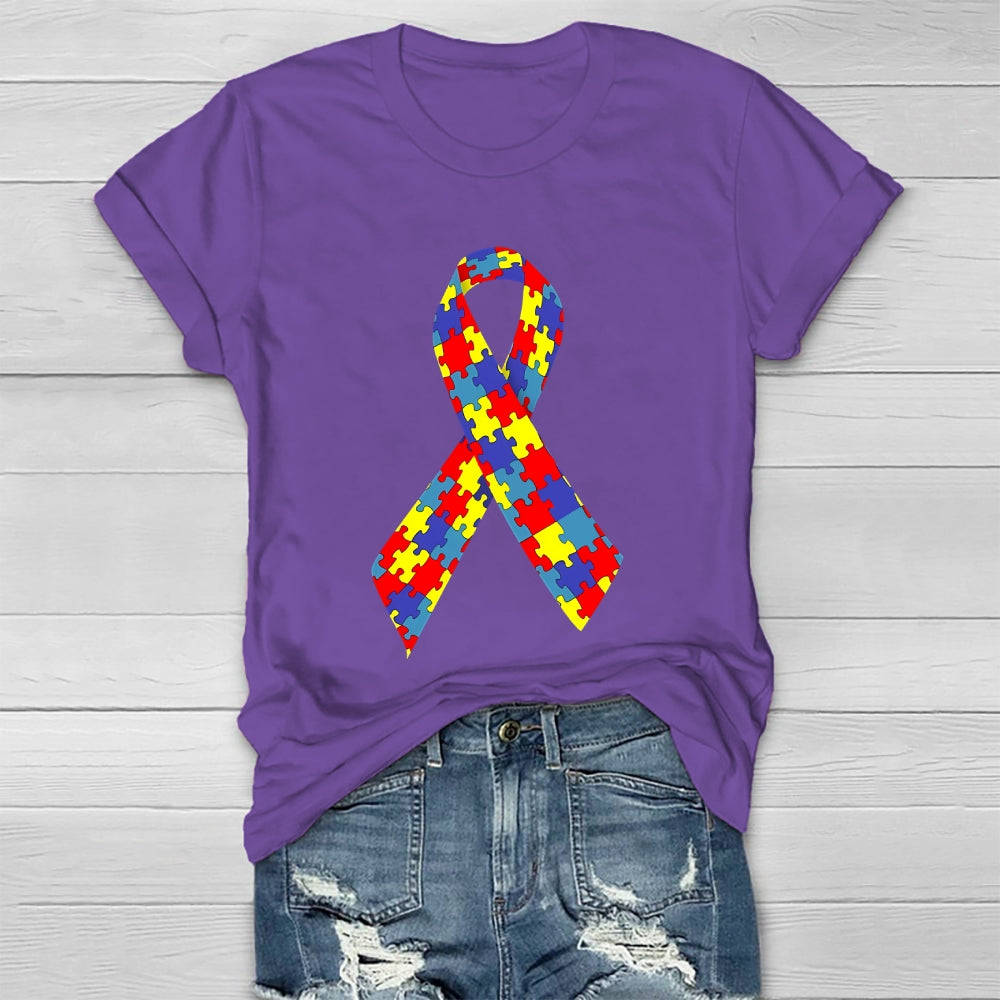 Autism Ribbon Healthwear T-shirt