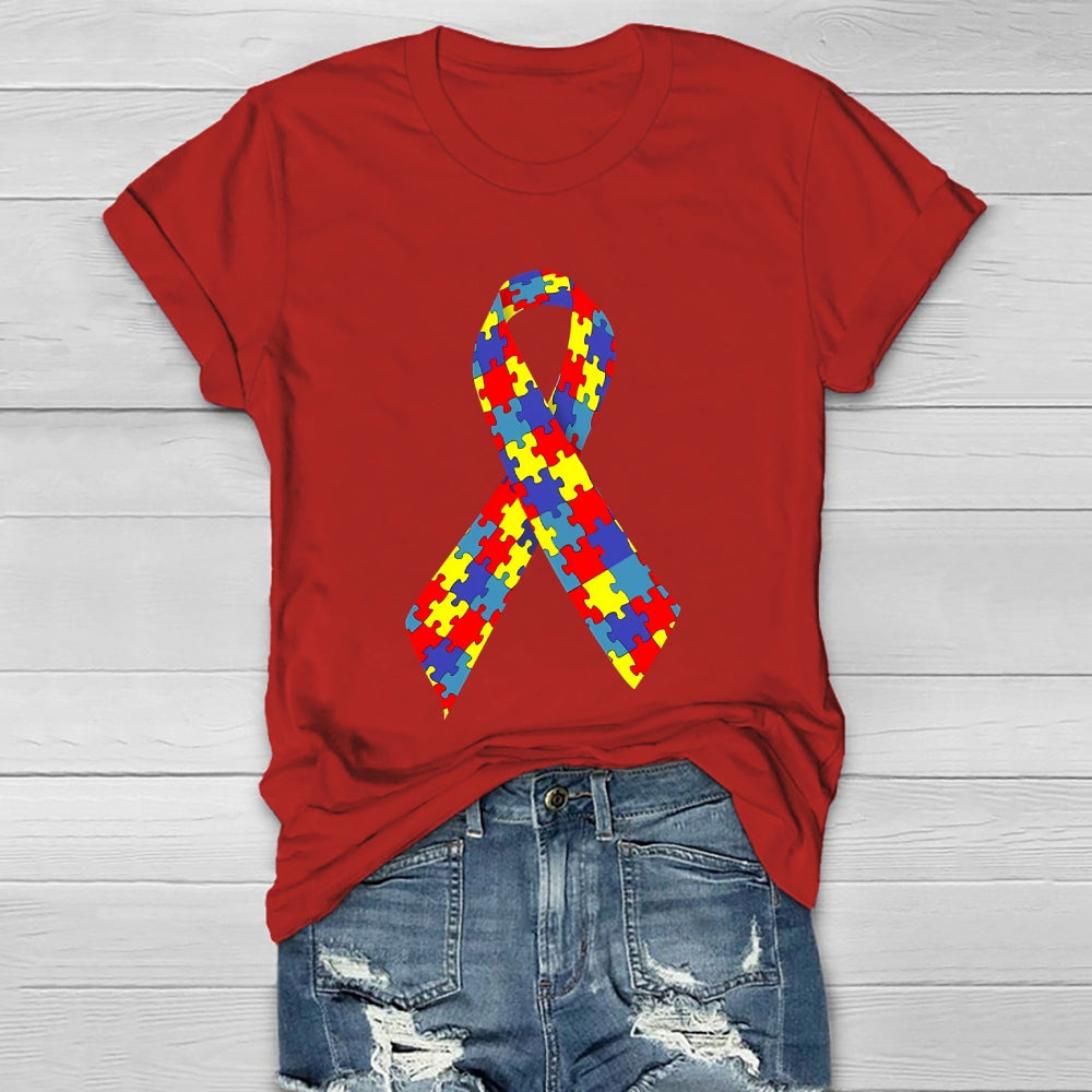 Autism Ribbon Healthwear T-shirt