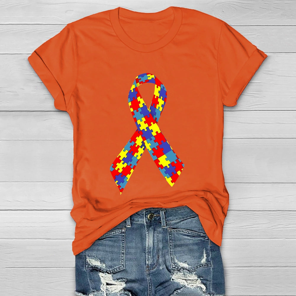 Autism Ribbon Healthwear T-shirt