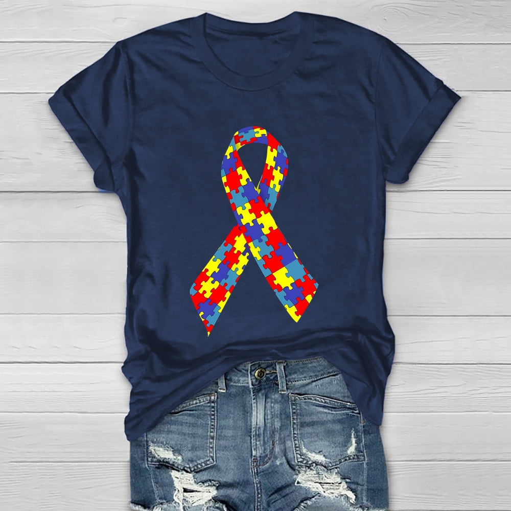 Autism Ribbon Healthwear T-shirt